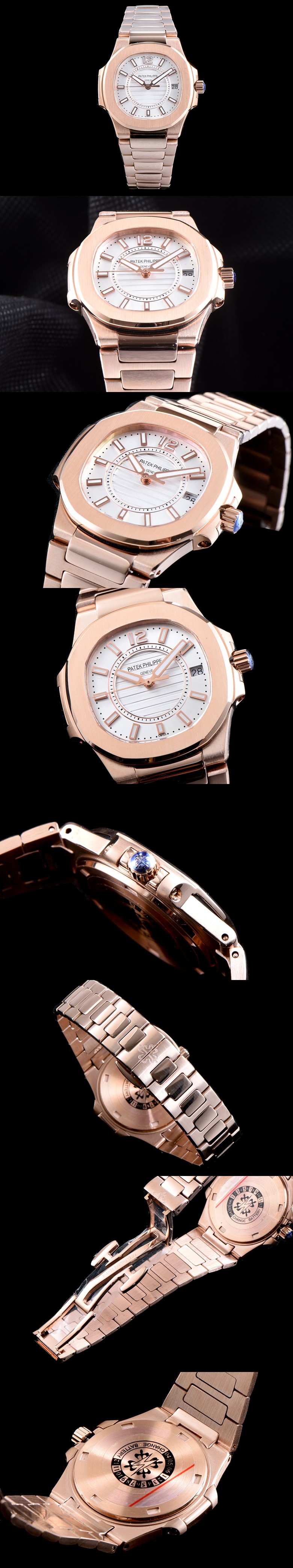 파텍필립 여성용 노틸러스-10 쿼츠 70111R-001